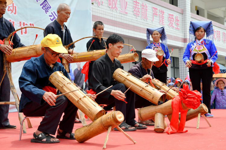 廣西東蘭：巴疇壯寨歡慶壯族“牛魂節”_fororder_4