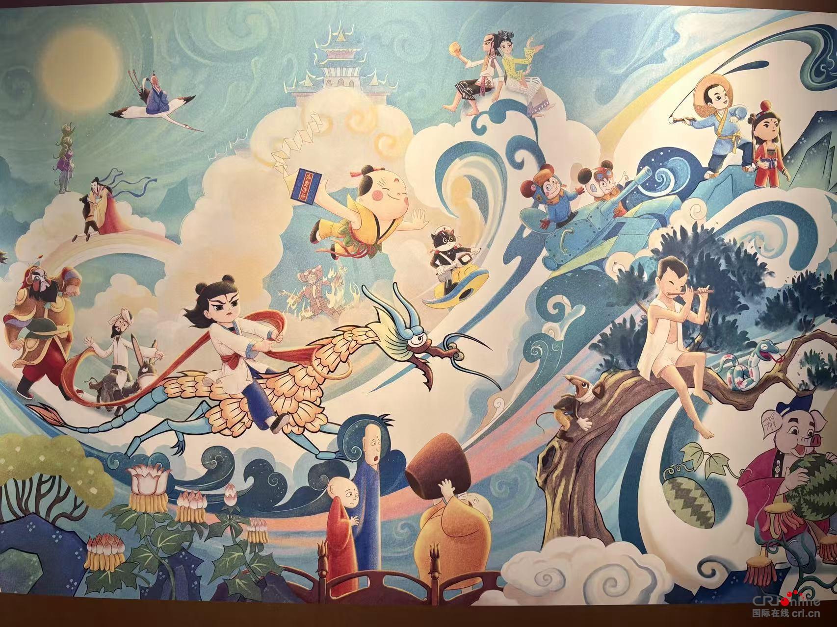 “光影拾夢——中國動畫經典回顧展”在廣西博物館開展_fororder_1