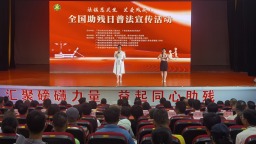 廣西舉行全國助殘日普法宣傳活動