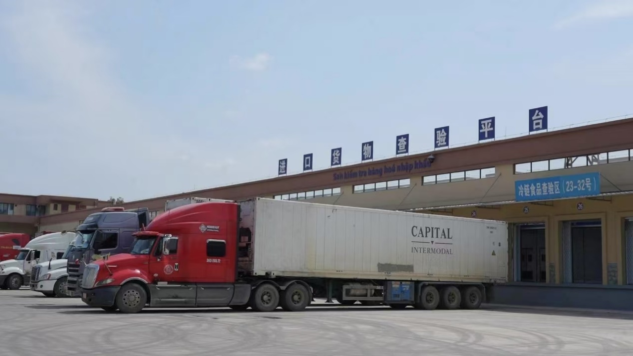 水口口岸二橋監管貨場啟用 日通關量可容納1500櫃重車_fororder_1