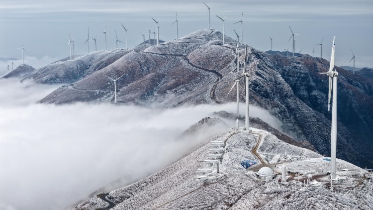 桂林高寒山區現冰挂霧凇美景_fororder_2