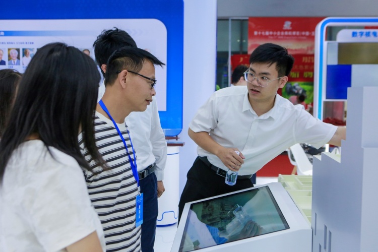 中核館亮相玉博會展示核電技術科技魅力_fororder_2