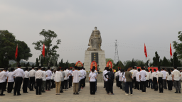 廣西舉辦清明祭英烈主題團日活動暨退役軍人思想政治教育示範性活動