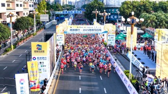 23000名跑者逐競2025桂林馬拉松