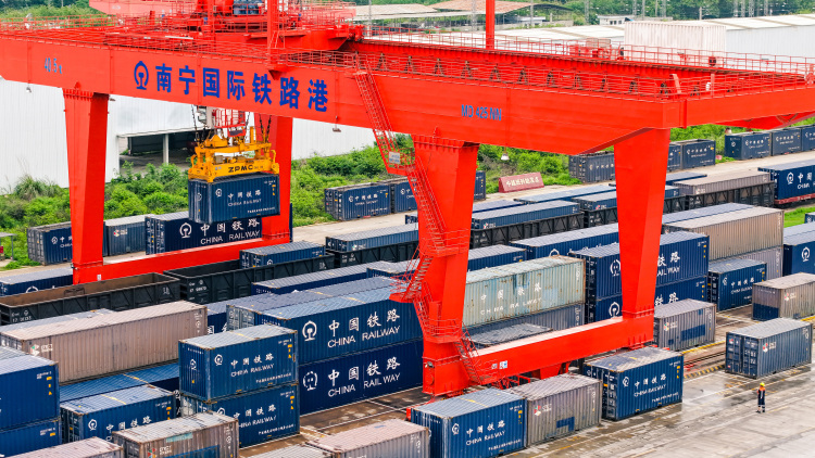 今年上半年廣西始發中越班列發貨量同比增長283%_fororder_2