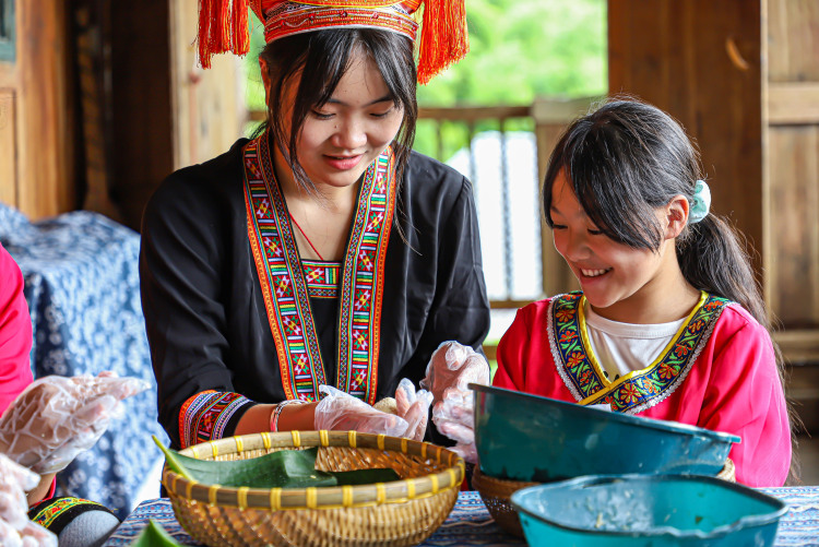 桂林靈川：蘭田瑤族鄉多彩民俗迎中秋_fororder_2