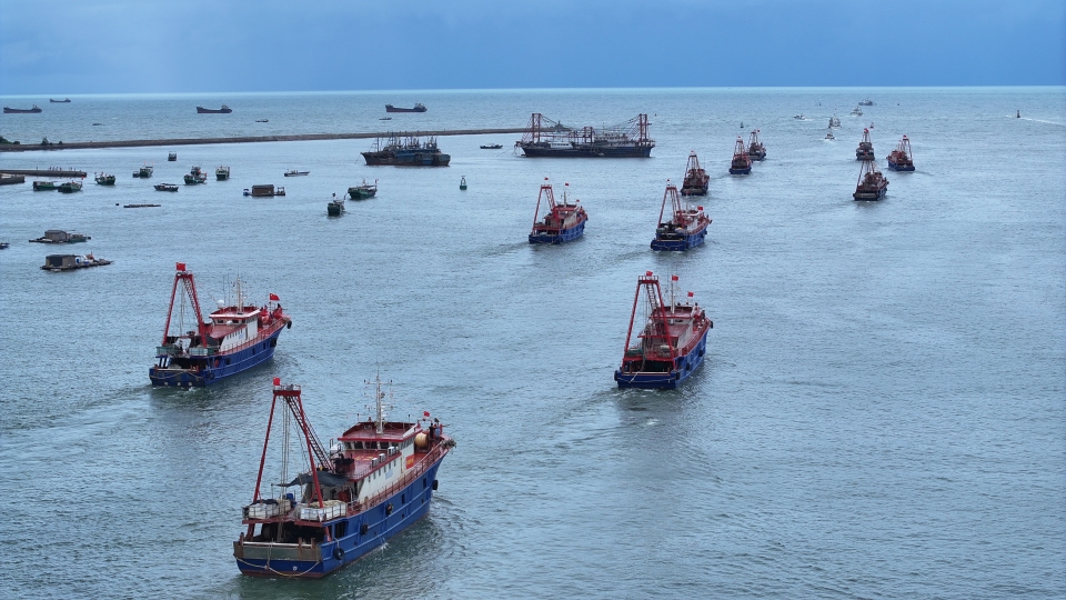 2025北部灣開海節在防城港市開幕 千帆競發爭“鮮”出海_fororder_2
