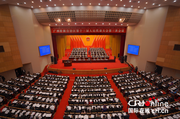 【唐志強已審】直擊廣西壯族自治區十三屆人大三次會議現場（組圖）