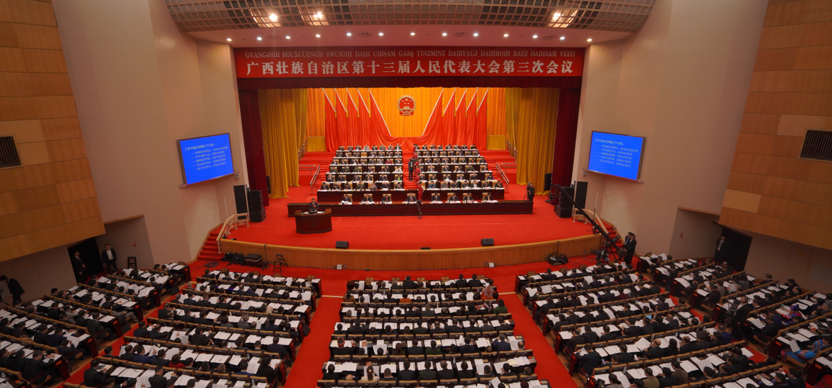 直擊廣西壯族自治區十三屆人大三次會議現場（組圖）_fororder_WechatIMG40