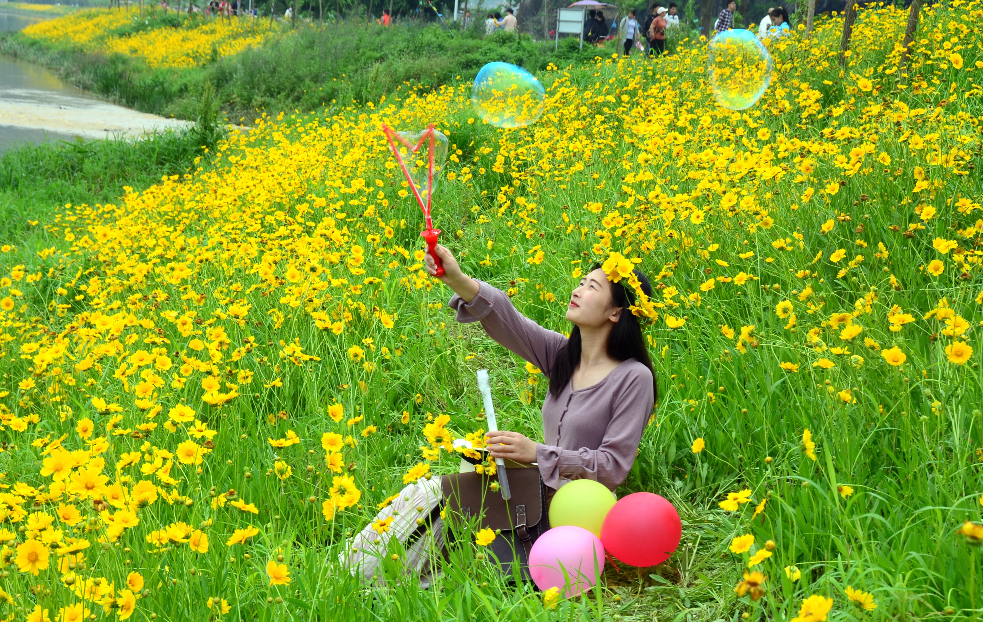 賀州平桂區：“五一”假期旅遊熱