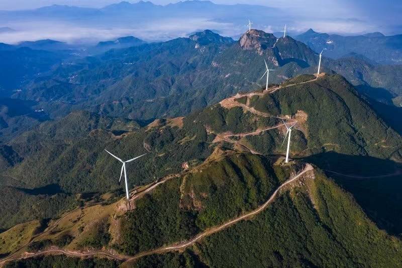 廣西容縣：風力發電助力綠色經濟