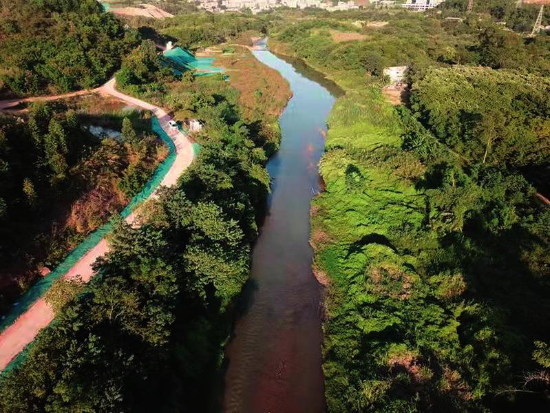 南寧3個水環境治理項目竣工 心圩江水塘江等流域現水清岸綠新景象