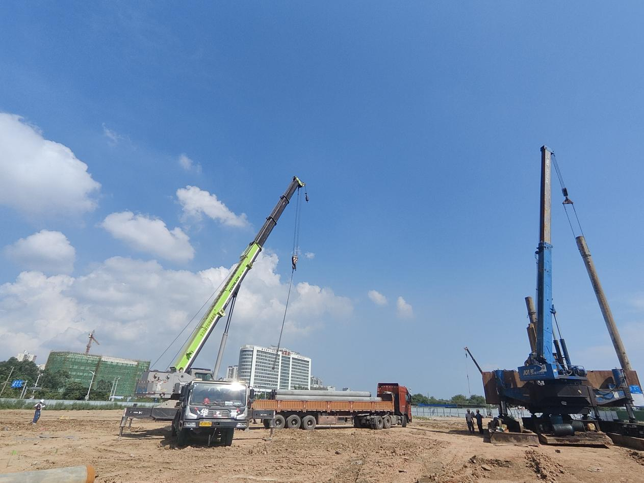 北海福成産業園項目部建設施工忙_fororder_圖片4