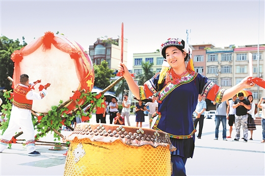 河池都安大化歡度祝著節 河池都安大化歡度祝著節