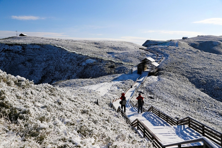 貴州赫章：高原雪景美如畫