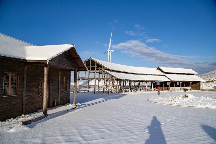 貴州赫章：高原雪景美如畫