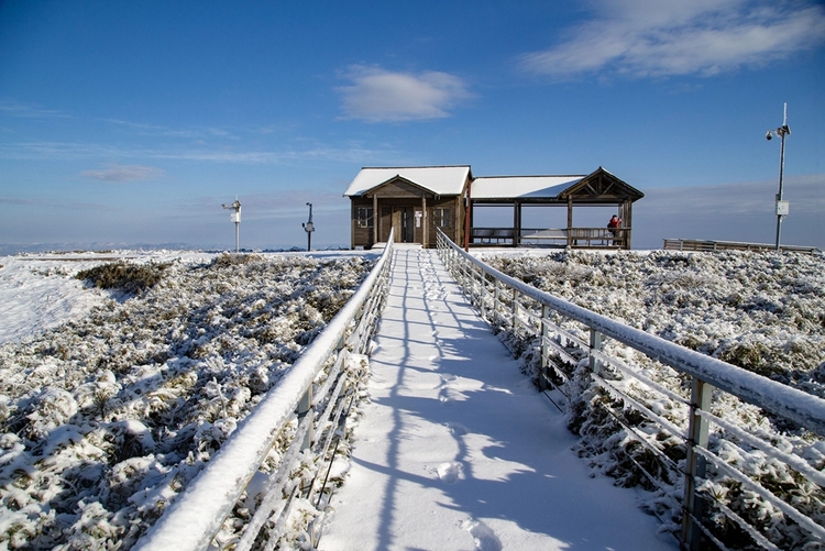 貴州赫章：高原雪景美如畫