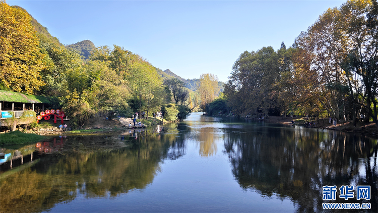 貴陽花溪：城市濕地秋意濃