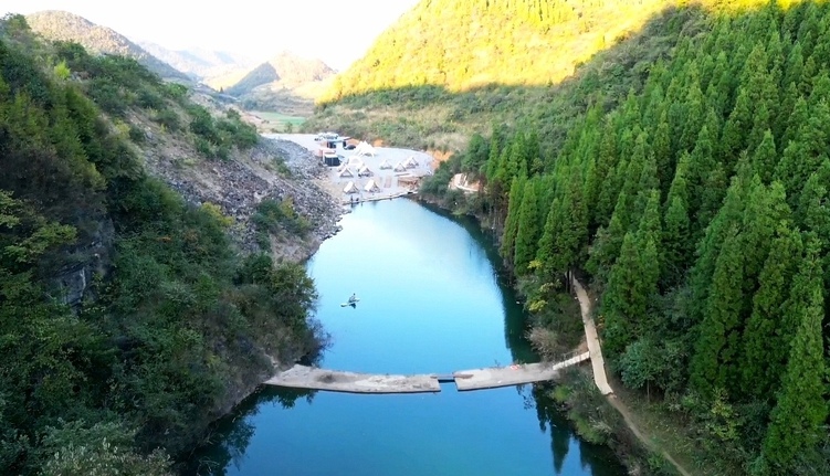 走進貴陽靛山村 初冬探秘這片“暮光森林”