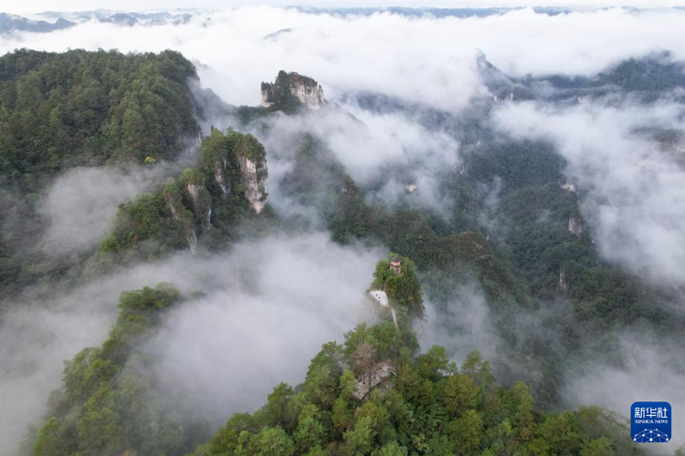 貴州施秉：雲臺山雲海美如畫