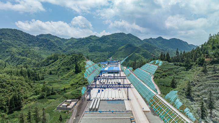 來自安盤高速建設工地的報道 | “龍骨”出自“俄奪村”