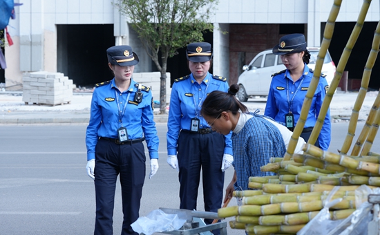 貴州惠水：繪製民生“守護藍” 增添城市“煙火氣”