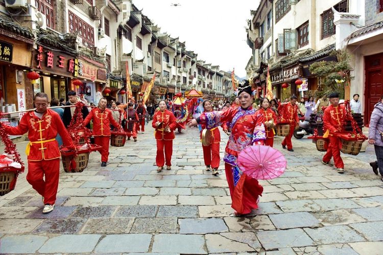 貴州：春節旅遊人氣旺 各地景點業態豐富