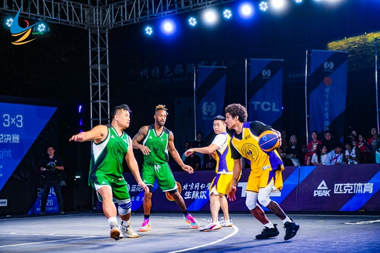 FIBA OPEN 3X3 國際籃聯三人籃球公開賽貴州省總決賽在黃果樹落幕