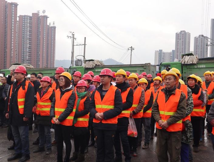 （要聞）貴陽市延安東路延伸段道路工程開工建設