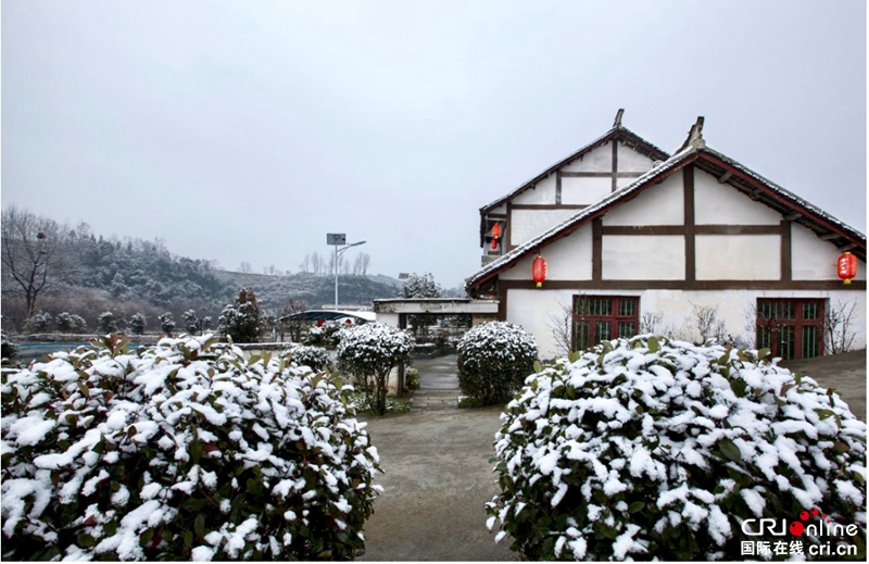 貴州黔西：新年瑞雪映鄉村（組圖）