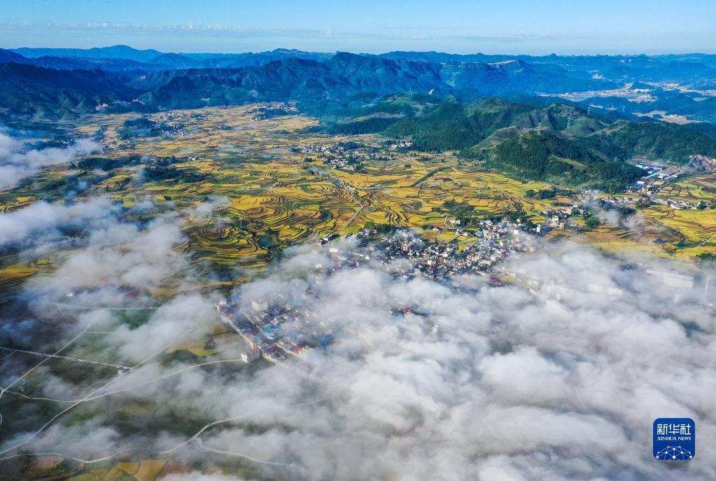 （中首）貴州黔南：田園風光美