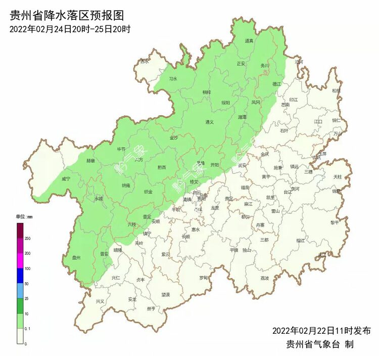 貴州降雪天氣即將結束 低溫天氣持續到25日後