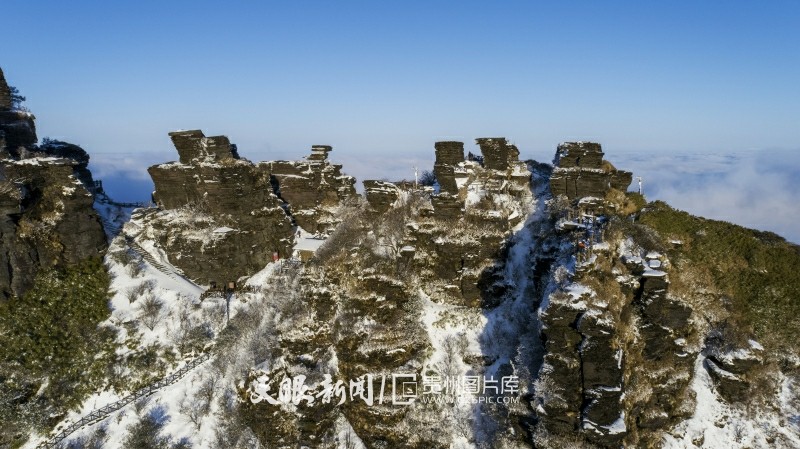 銅仁梵凈山：雲海如仙境