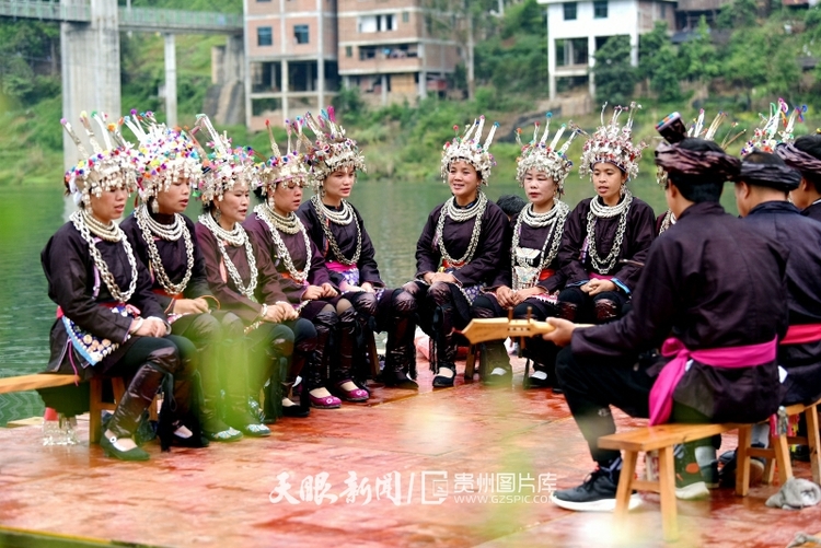 黔東南從江：侗族同胞“雲上”歡度穀雨節