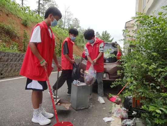 貴州甕安：文明實踐引領新風尚 志願服務暖民心_fororder_圖片 3