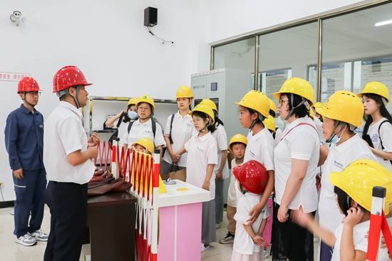 南方電網貴州電網公司舉行帶電作業體驗主題活動_fororder_電網1