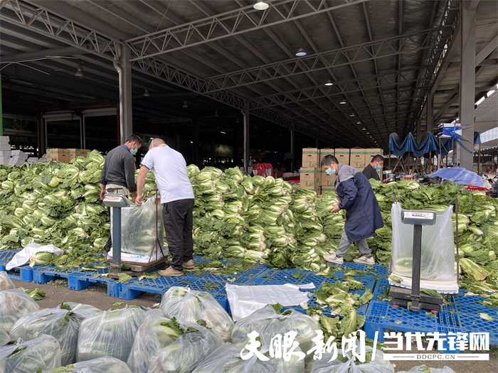 貴陽農産品批發市場有序復市 全力保供