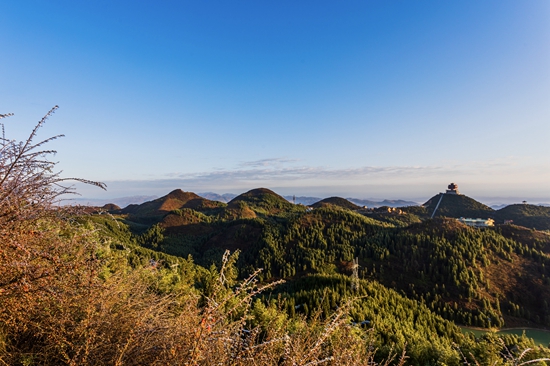 （供稿）貴州鍾山：“五聚焦”助力旅遊産業化高品質發展_fororder_鍾山區梅花山景區（郭君海攝）