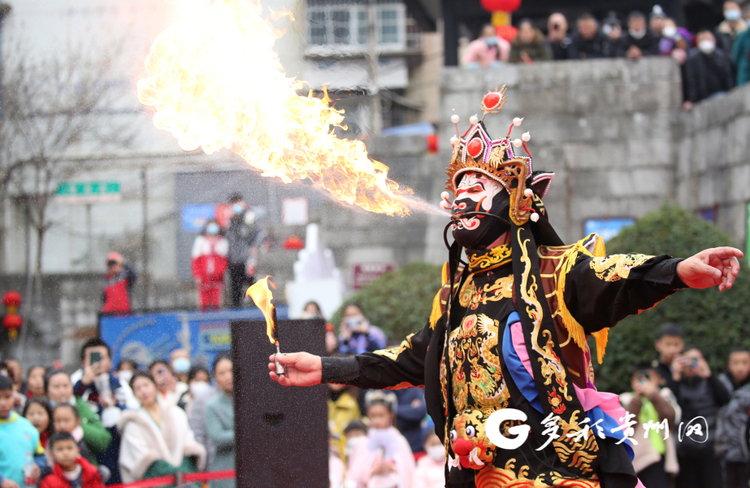 貴陽雲岩區舉行遊園會 花式鬧元宵