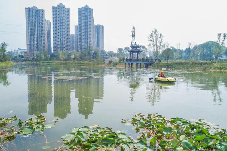 貴陽市白雲區七彩湖變身濕地公園 成城市黑臭水體治理樣板_fororder_微信圖片_20230419140206