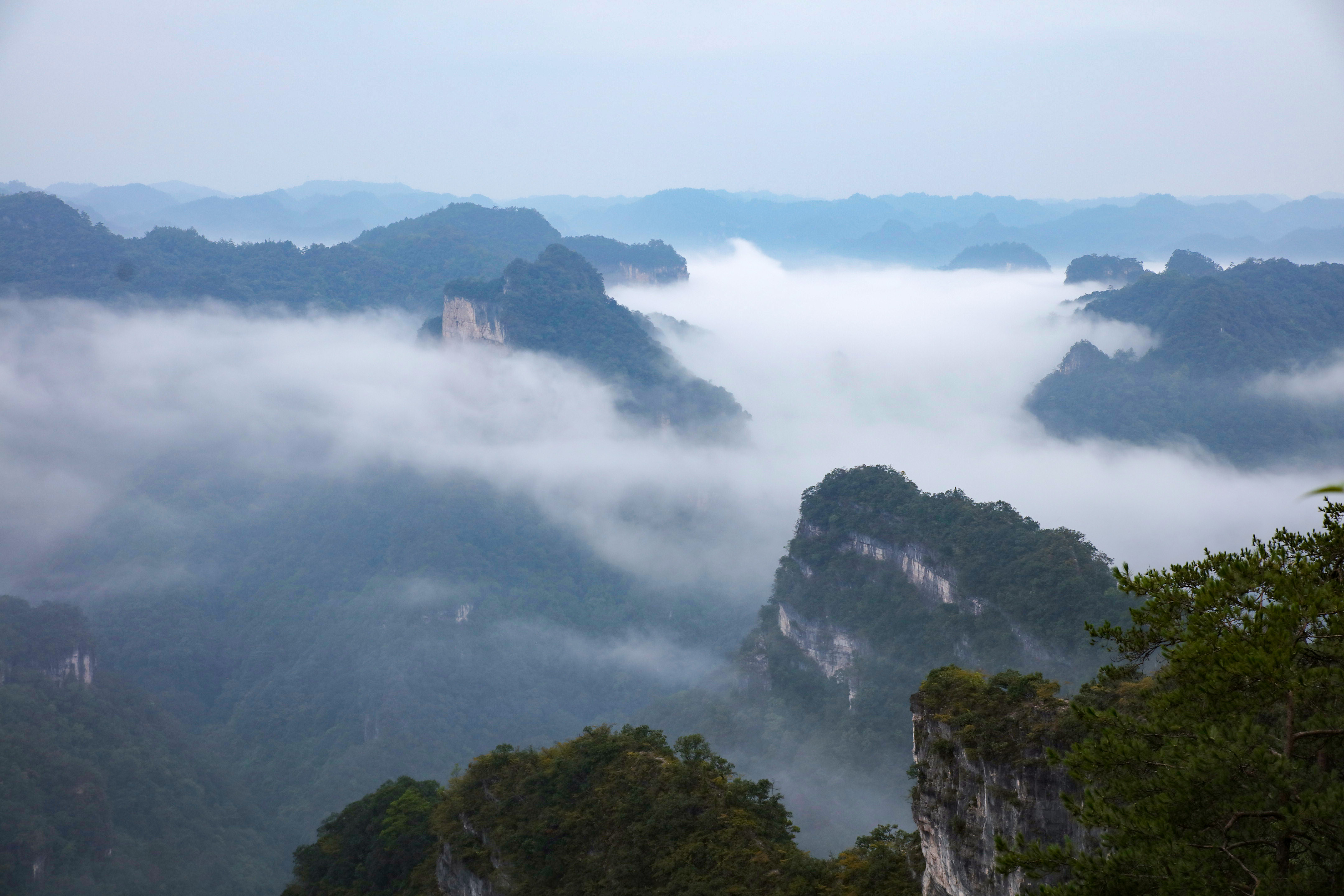 黔東南施秉：水墨雲山 風景如畫