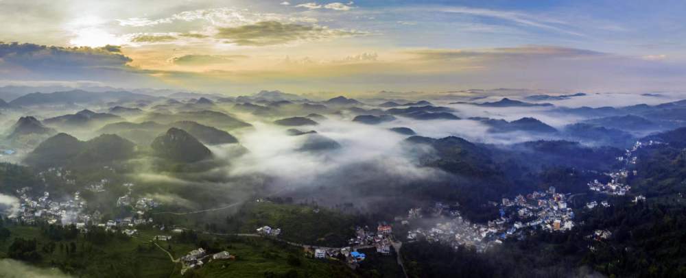 貴州盤州：雲上高原 仙境如畫