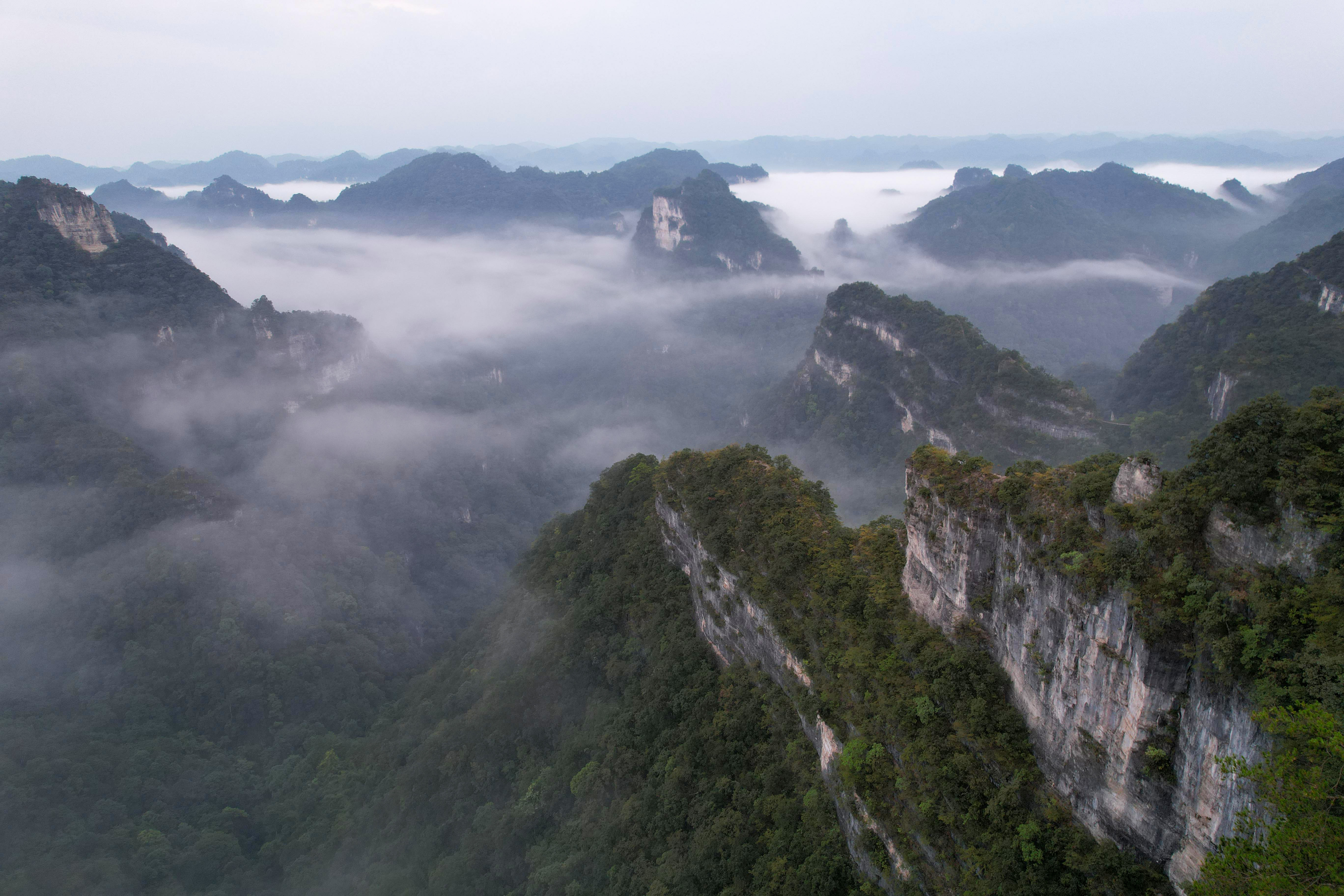 黔東南施秉：水墨雲山 風景如畫