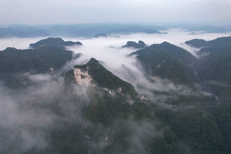 黔東南施秉：水墨雲山 風景如畫