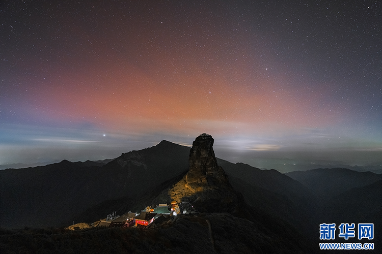 星空下的梵凈山 猶如仙境