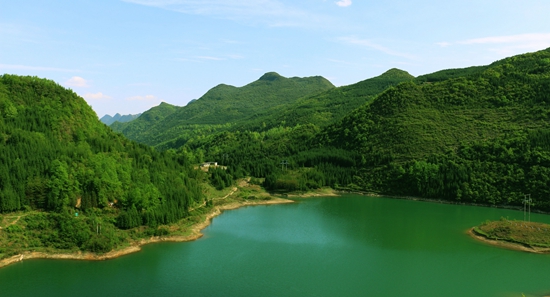 （供稿）貴州六盤水踐行“兩山論”加強水環境治理_fororder_龍貴地水庫