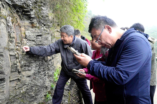 貴州綏陽全力推動雙河洞申報世界自然遺産_fororder_申遺科考現場  李前勇攝6