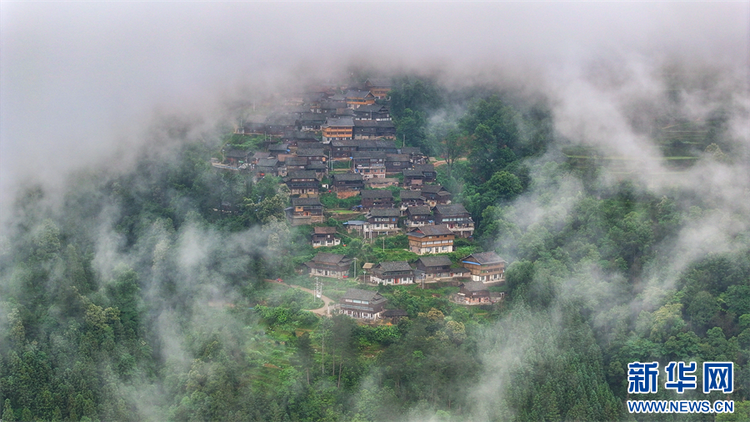 貴州黎平：煙雨侗鄉美如畫