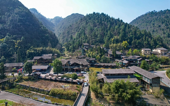 貴州綏陽：民宿激活鄉村旅遊“美麗經濟”_fororder_綏陽縣溫泉鎮雙河客棧（綏陽縣委宣傳部供圖）