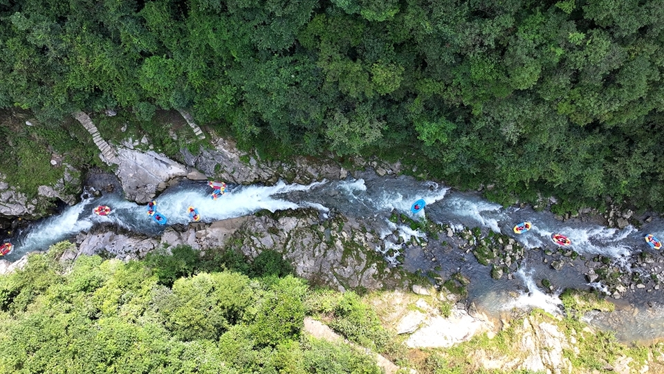 貴州鎮遠高過河景區迎來避暑高峰_fororder_8月10日 (1)(6)